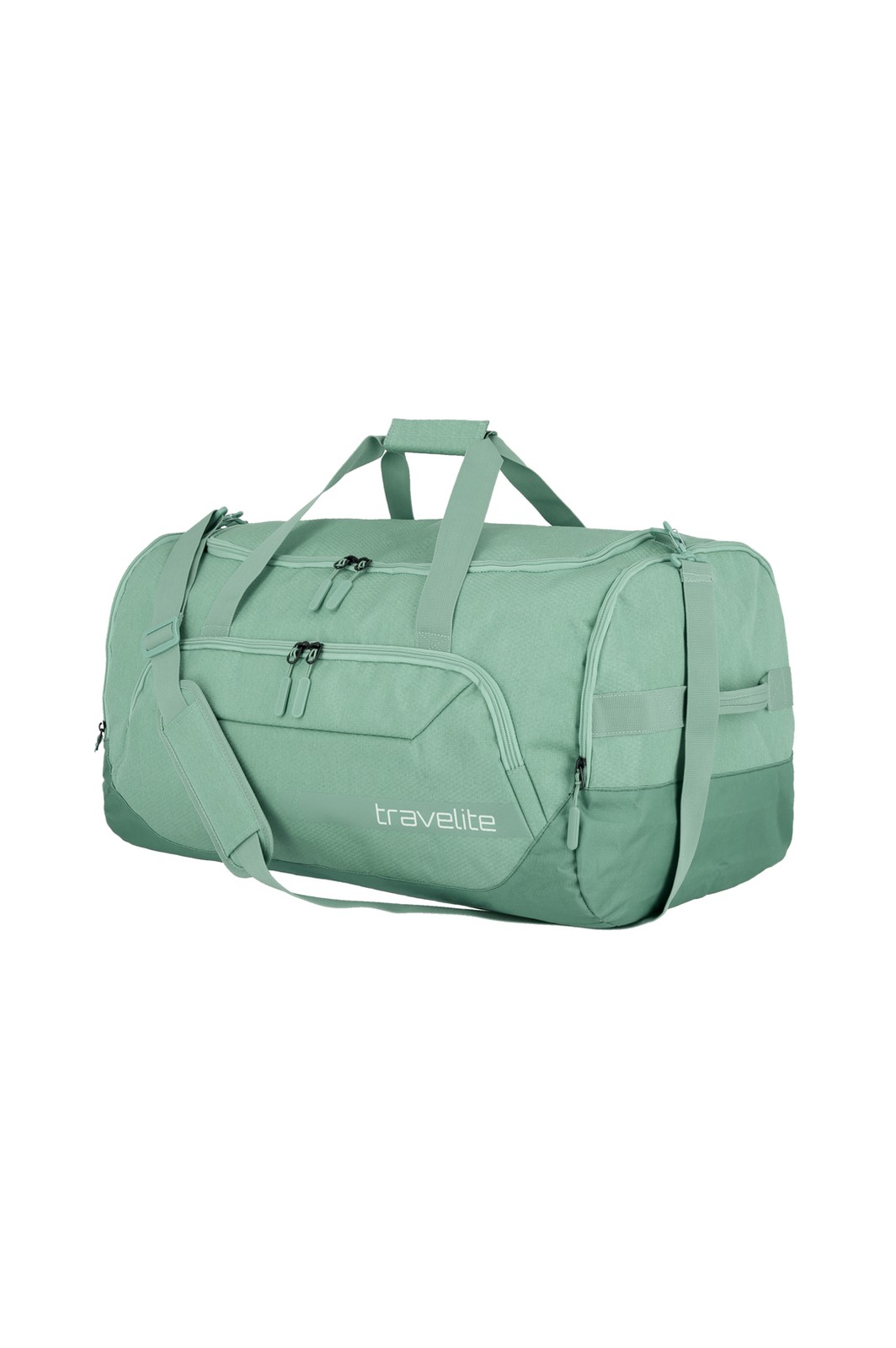 Travelite Kick Off Duffle L 73 liter | Reistas 6915 80 sage schuin