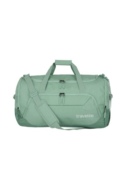 Travelite Kick Off Duffle L 73 liter | Reistas 6915 80 sage voorkant