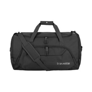 Travelite Kick Off Duffle L 73 liter | Reistas 6915 01 zwart voorkant