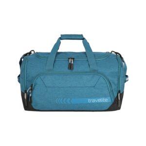 Travelite Kick Off Duffle M 45 liter | Sporttas 6914 22 petrol voorkant