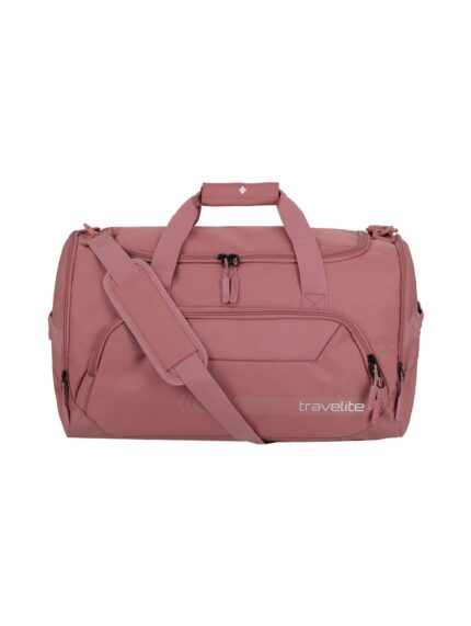 Travelite Kick Off Duffle M 45 liter | Sporttas 6914 14 rose voorkant