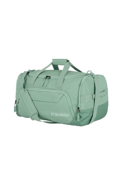 Travelite Kick Off Duffle M 45 liter | Sporttas 6914 80 sage schuin