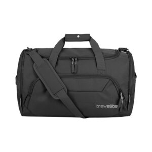 Travelite Kick Off Duffle M 45 liter | Sporttas 6914 01 zwart voorkant