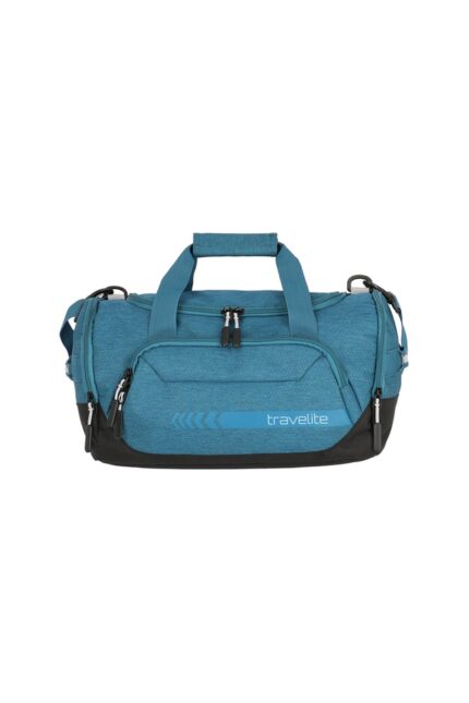 Travelite Kick Off Duffle S 23 liter | Compacte sporttas 6913 22 petrol voorkant
