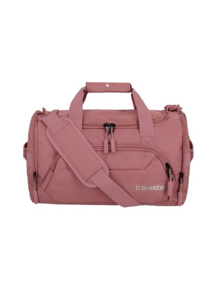 Travelite Kick Off Duffle S 23 liter | Compacte sporttas 6913 14 rosé voorkant