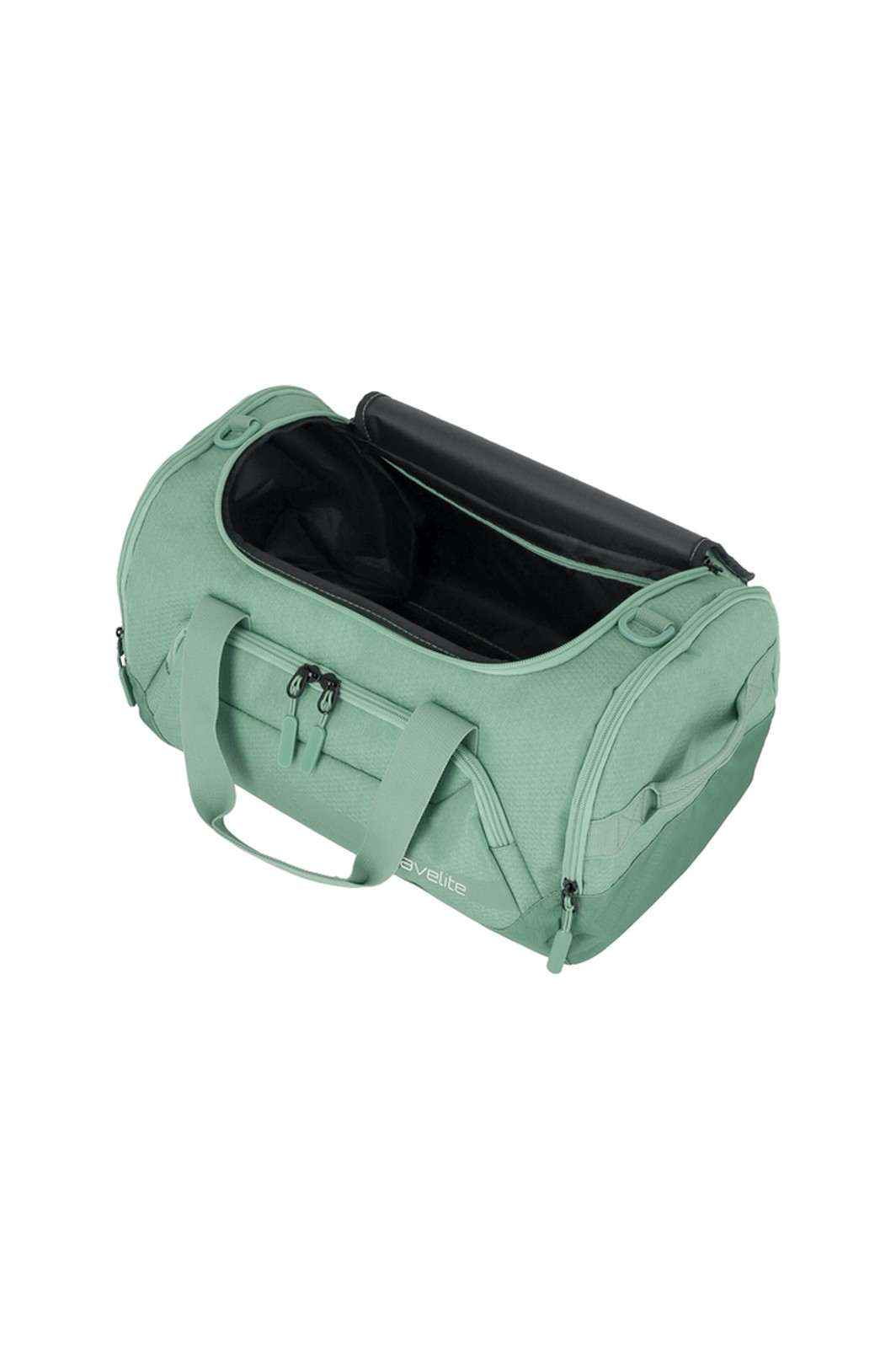 Travelite Kick Off Duffle S 23 liter | Compacte sporttas 6913 80 sage binnenkant
