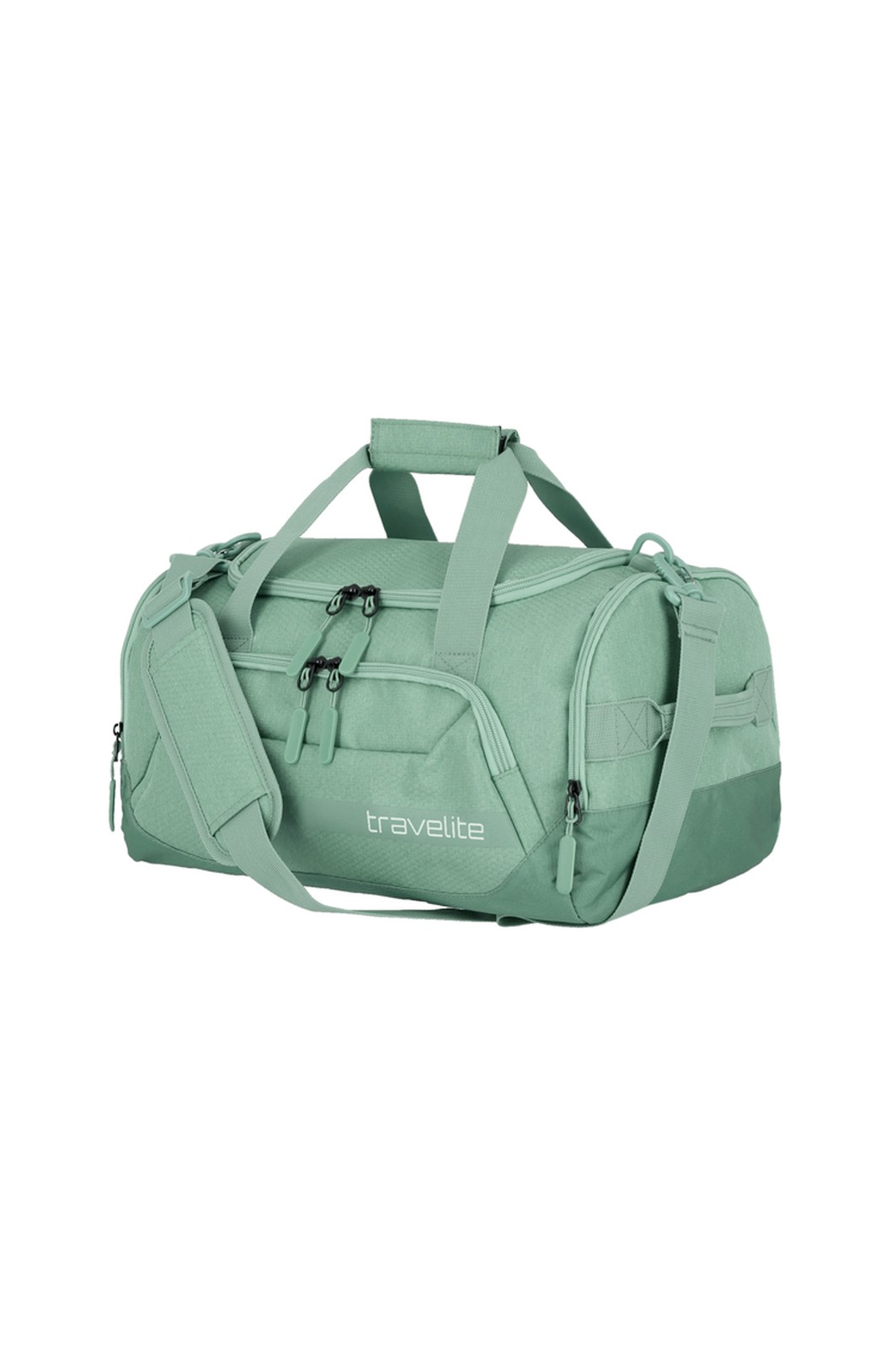 Travelite Kick Off Duffle S 23 liter | Compacte sporttas 6913 80 sage rechts schuin
