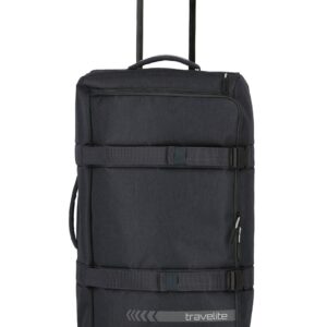 Travelite Kick Off Wheeled Duffle L | Reistas 65 liter 6910 04 dark anthracite voorkant 2