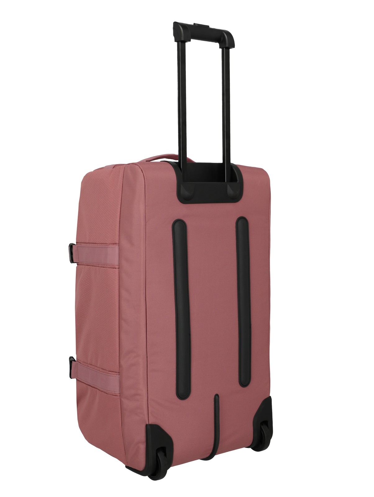 Travelite Kick Off Wheeled Duffle L | Reistas 65 liter 6910 14 rosé voorkant schuin trekstang achterkant schuin