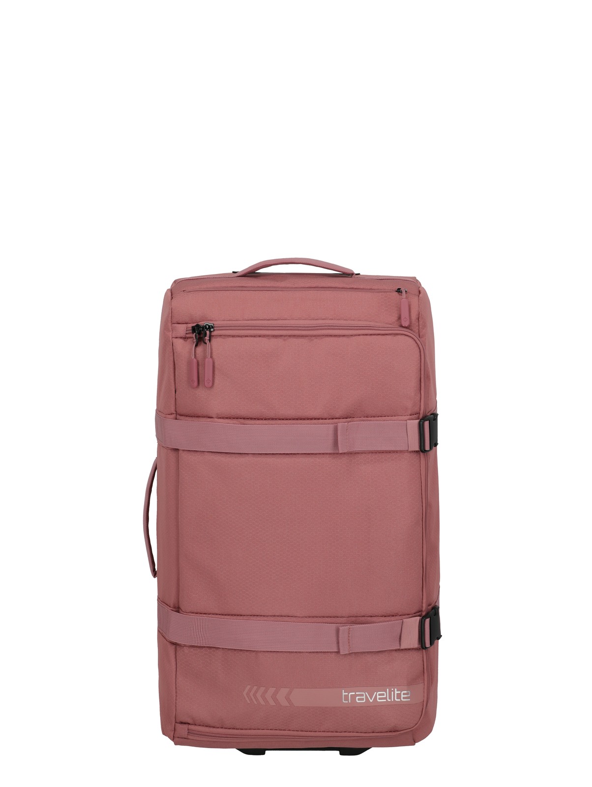 Travelite Kick Off Wheeled Duffle L | Reistas 65 liter 6910 14 rosé voorkant