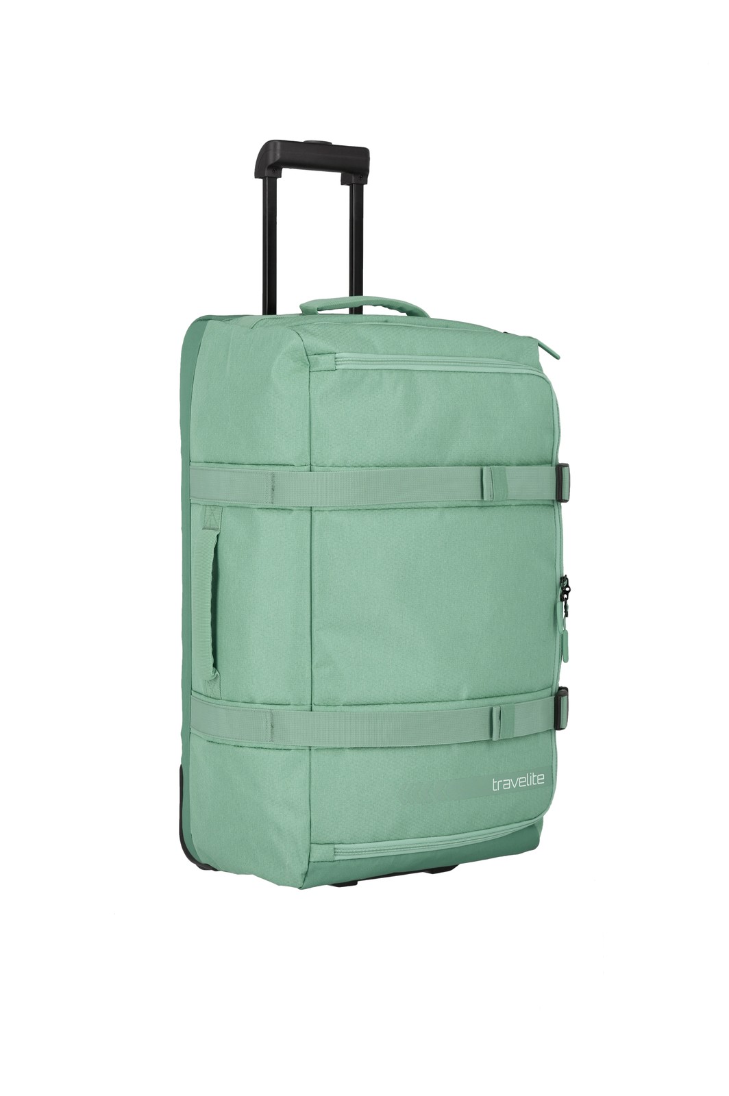 Travelite Kick Off Wheeled Duffle L | Reistas 65 liter 6910 80 sage links schuin voor 2