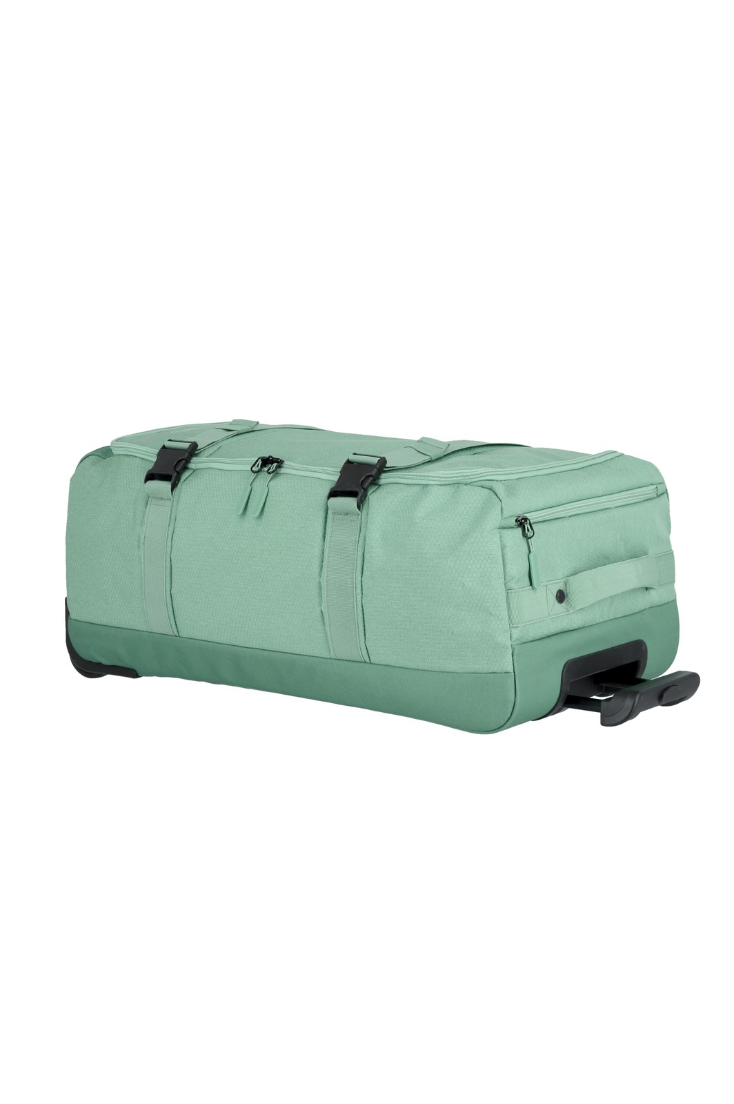 Travelite Kick Off Wheeled Duffle L | Reistas 65 liter 6910 80 sage schuin rechts trekstang