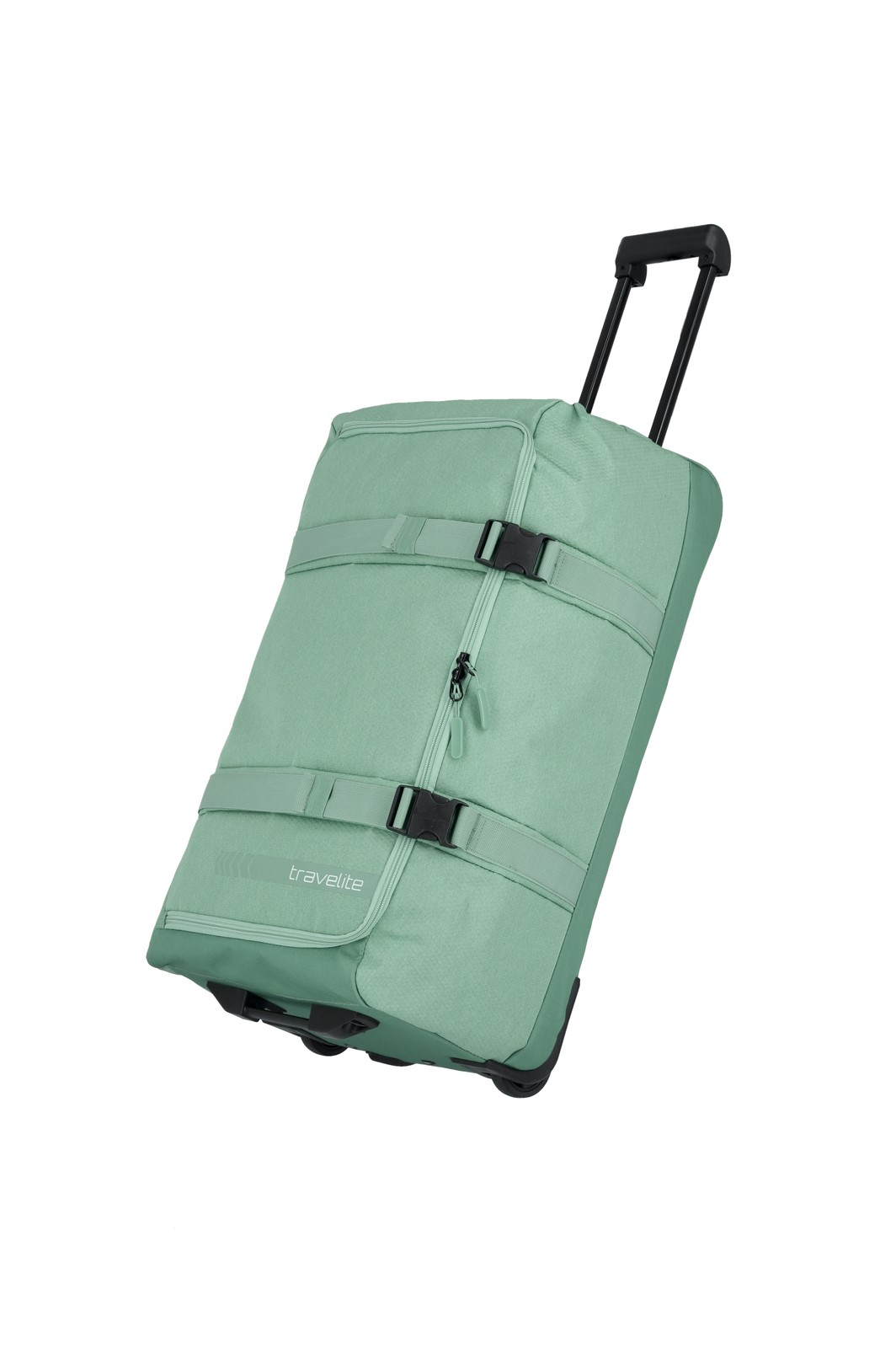 Travelite Kick Off Wheeled Duffle L | Reistas 65 liter 6910 80 sage schuin