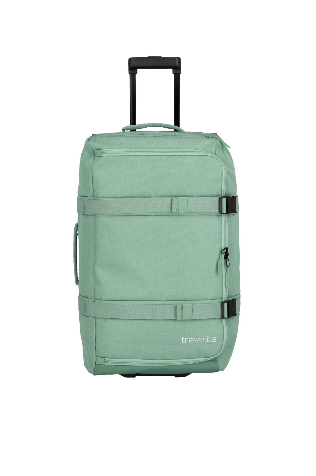 Travelite Kick Off Wheeled Duffle L | Reistas 65 liter 6910 80 sage voorkant trekstang