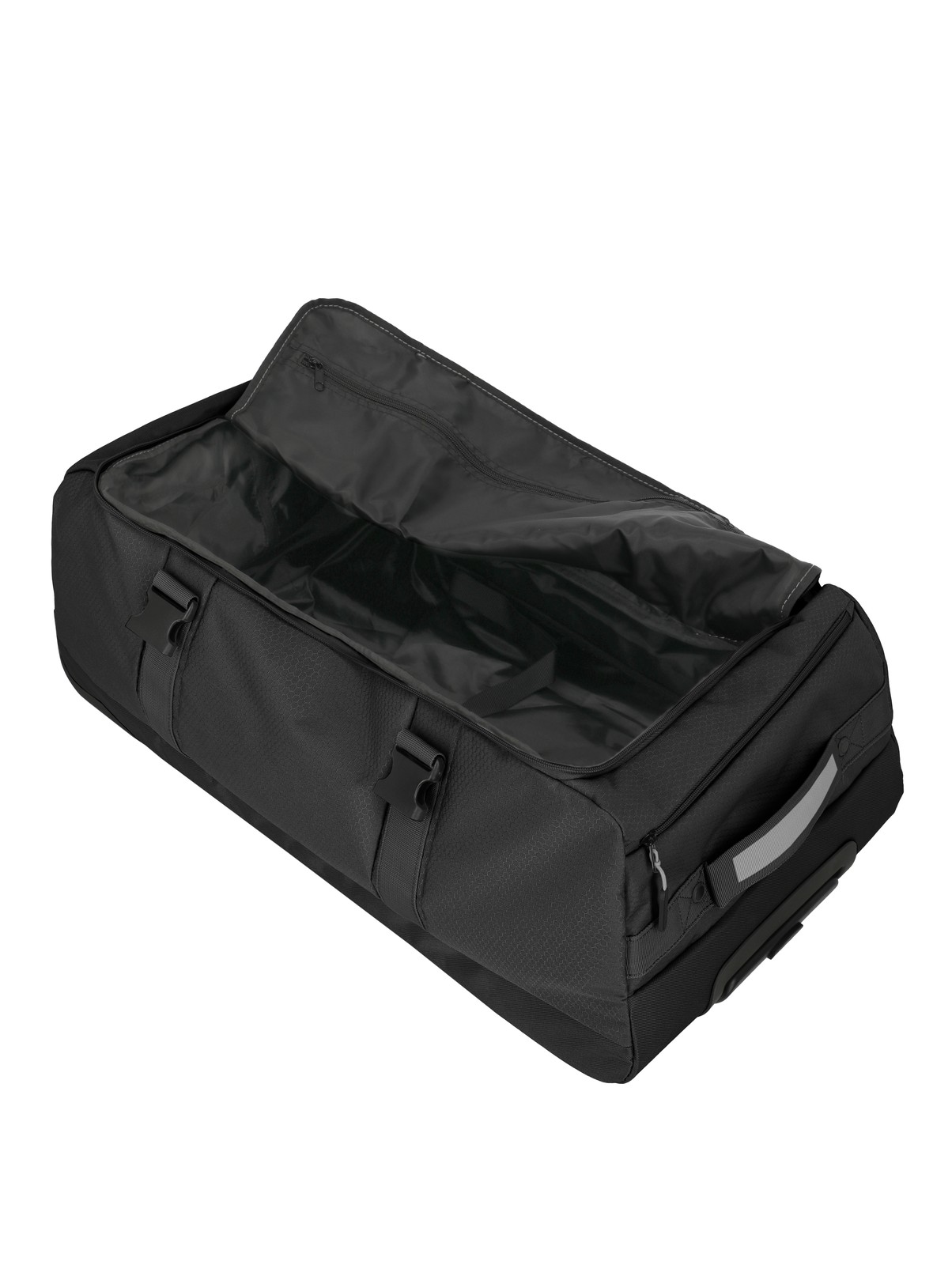 Travelite Kick Off Wheeled Duffle L | Reistas 65 liter 6909 01 zwart binnenkant