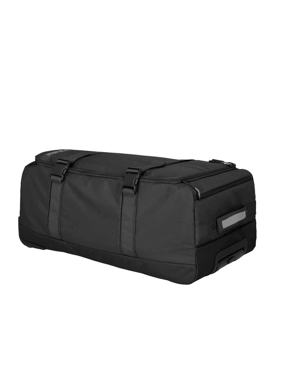 Travelite Kick Off Wheeled Duffle L | Reistas 65 liter 6909 01 zwart voorkant schuin