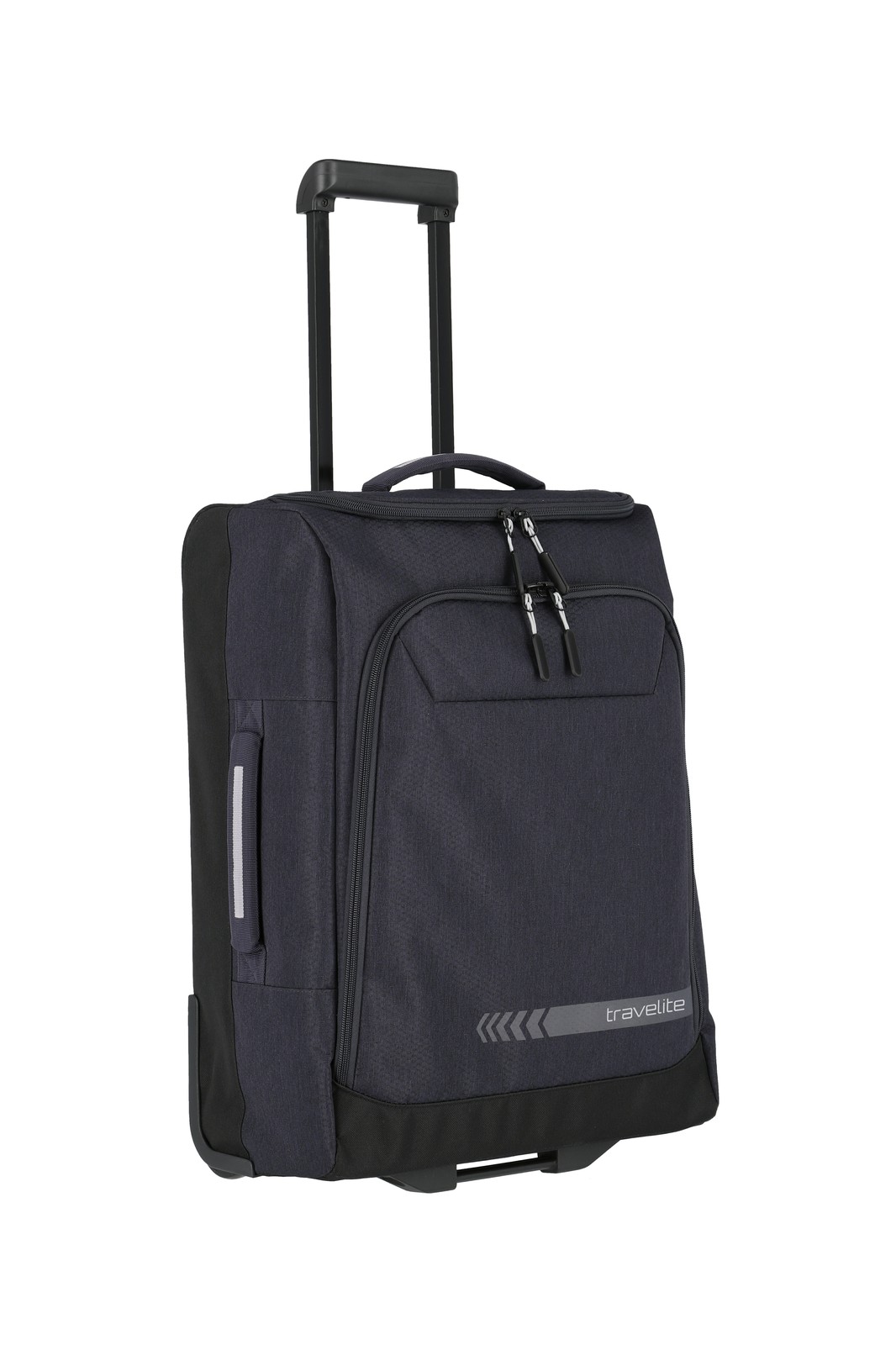 Travelite Kick Off Wheeled Duffle S 55 cm | Reistas dark anthracite links schuin