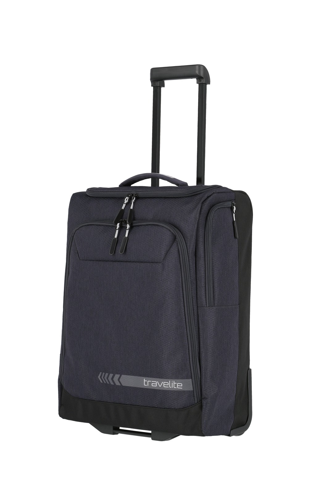 Travelite Kick Off Wheeled Duffle S 55 cm | Reistas dark anthracite schuin rechts