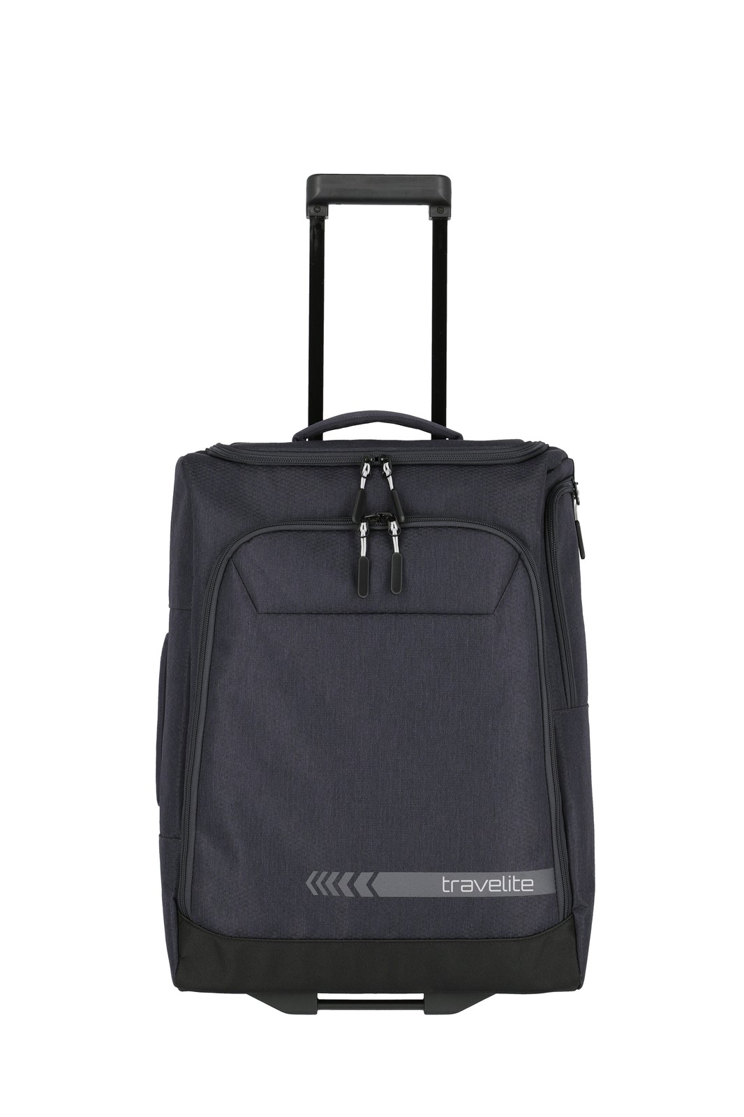 Travelite Kick Off Wheeled Duffle S 55 cm | Reistas dark anthracite voorkant