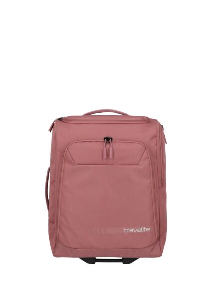 Travelite Kick Off Wheeled Duffle S 55 cm | Reistas 6909 14 rosé voorkant