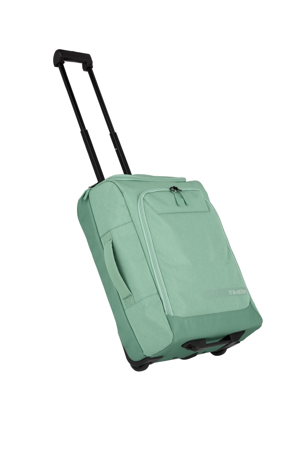 Travelite Kick Off Wheeled Duffle S 55 cm | Reistas 6909 80 sage green schuin