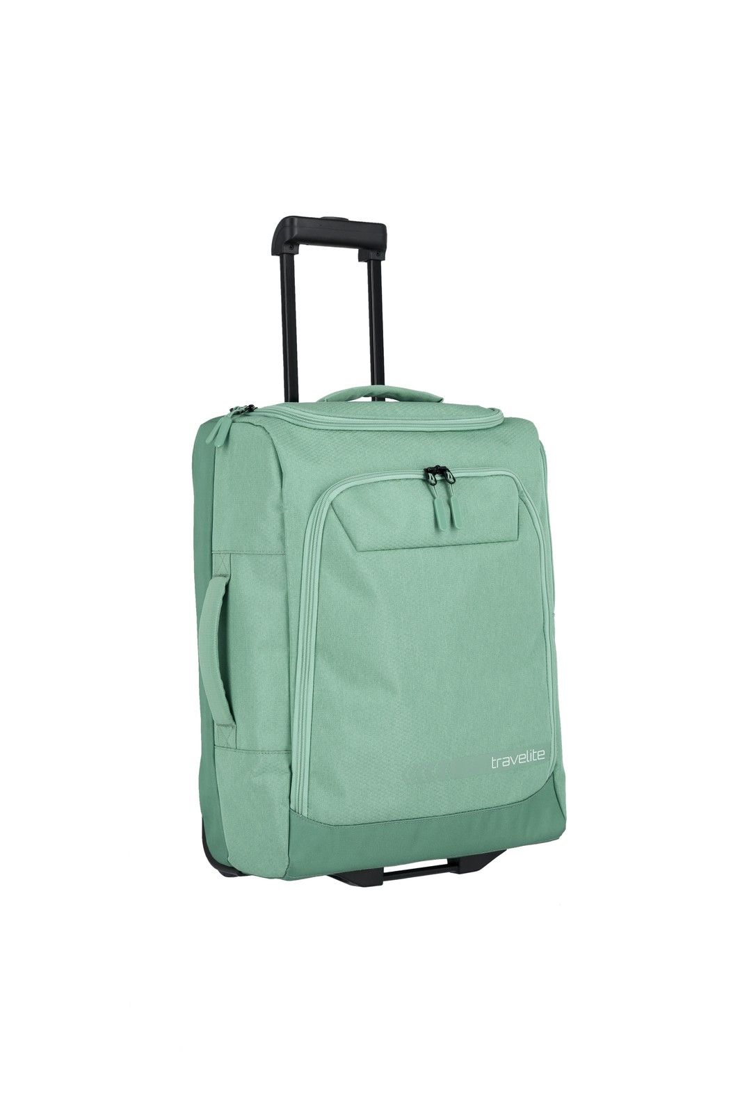 Travelite Kick Off Wheeled Duffle S 55 cm | Reistas 6909 80 sage green links schuin