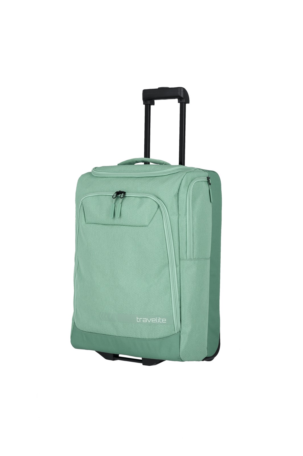 Travelite Kick Off Wheeled Duffle S 55 cm | Reistas 6909 80 sage green recht schuin