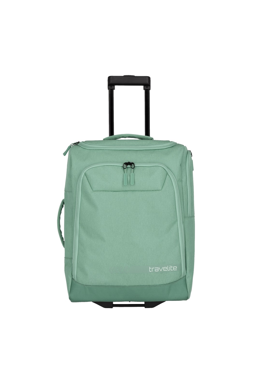 Travelite Kick Off Wheeled Duffle S 55 cm | Reistas 6909 80 sage green voorkant