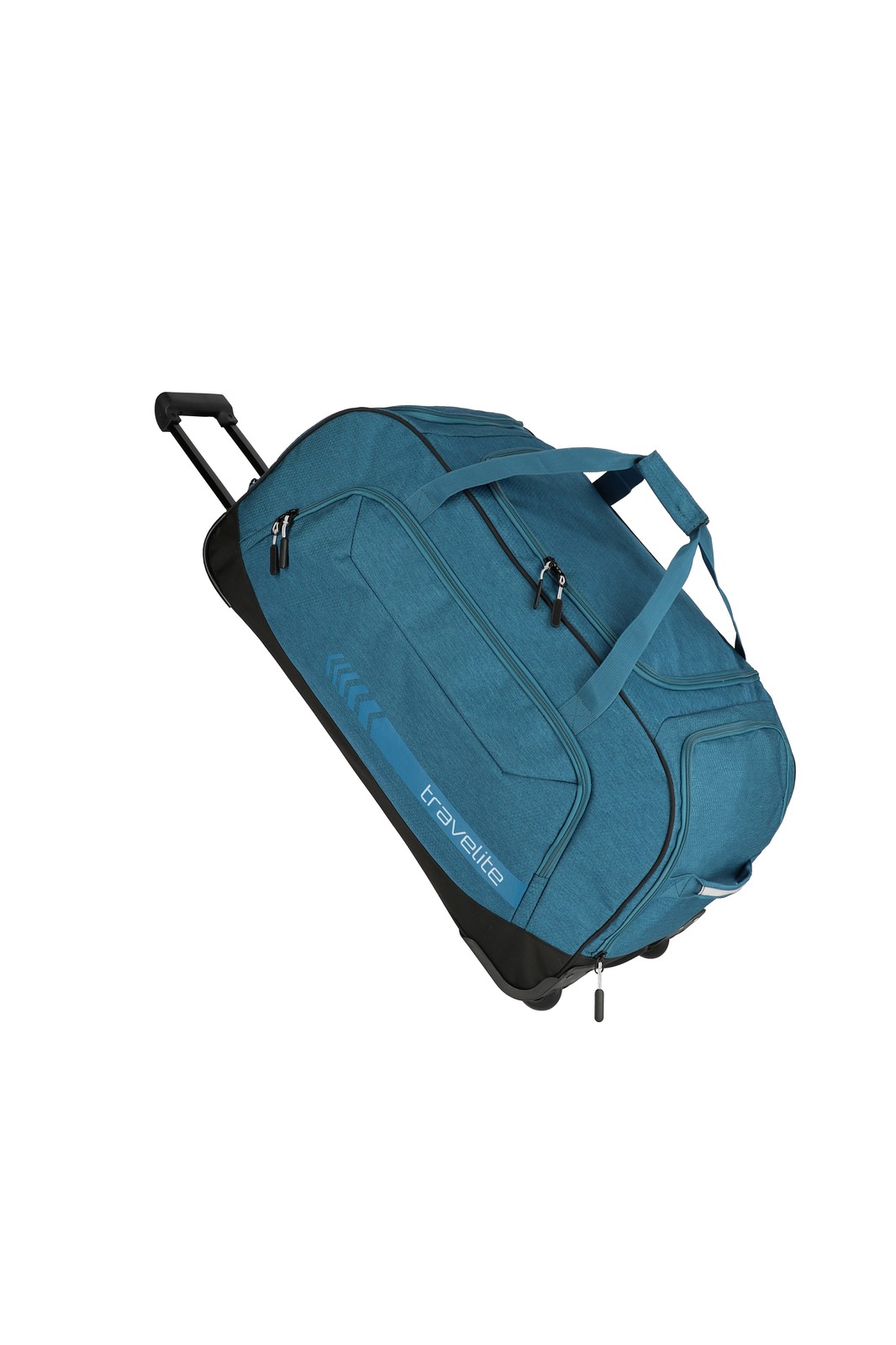 Travelite Kick Off Wheeled Duffle XL | Reistas 120 liter 6911 22 petrol schuin