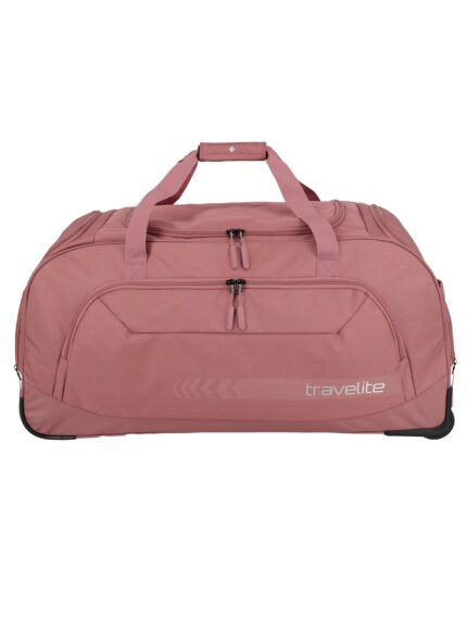 Travelite Kick Off Wheeled Duffle XL | Reistas 120 liter 6911 14 rosé voorkant