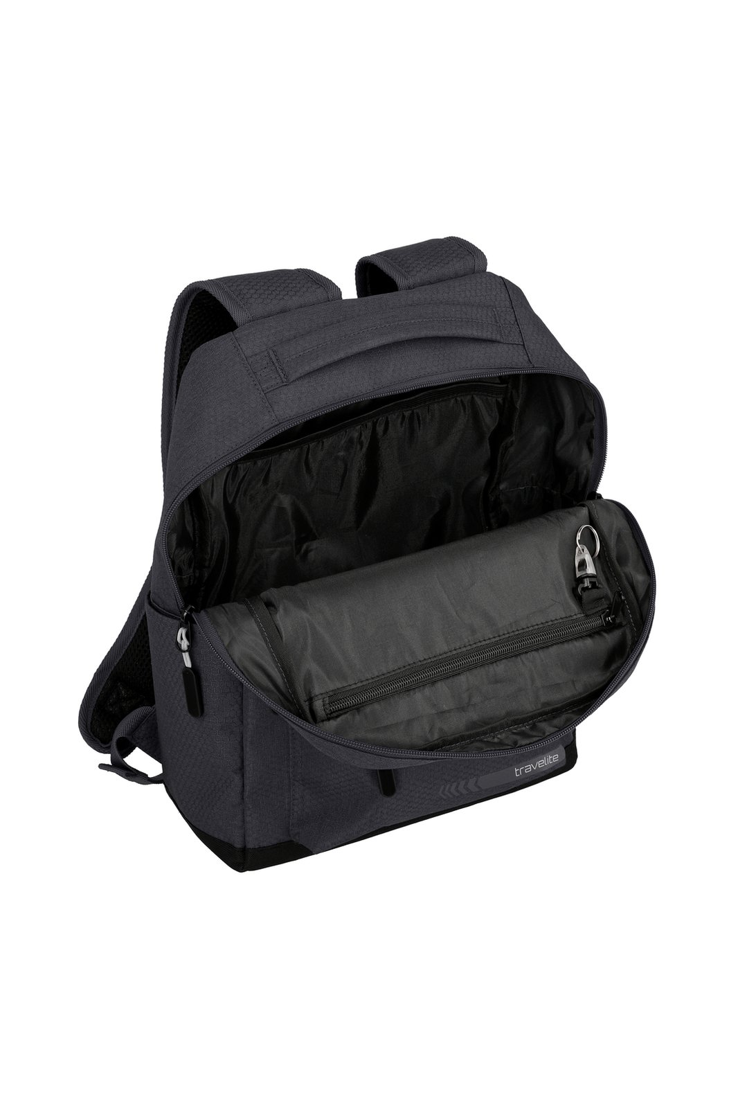 Travelite Kick Off Backpack M 17 liter | Rugzak 6917 04 darkanthracite binnenkant