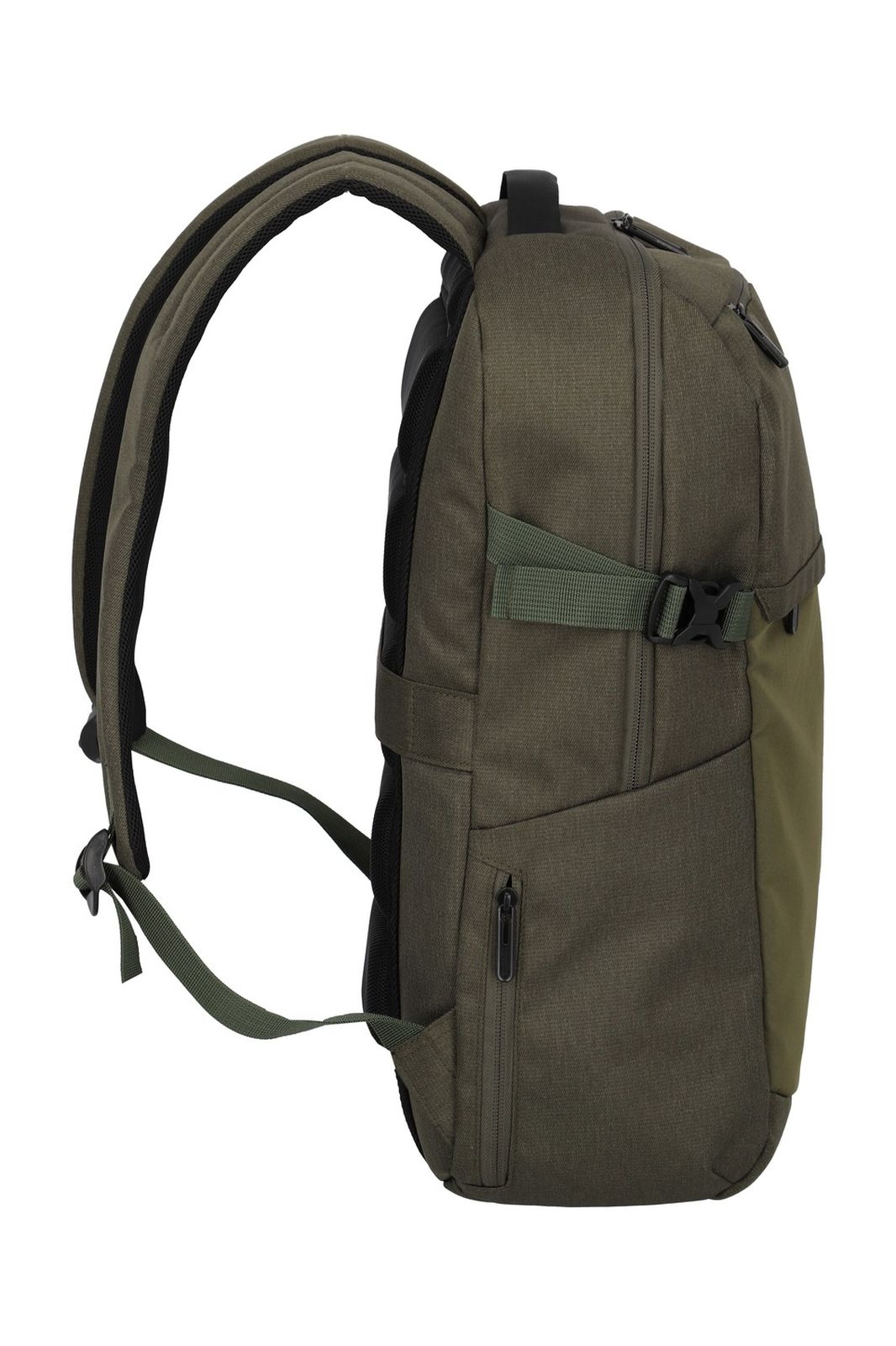 Travelite Pathway Backpack 17 liter | Daypack 96412 86 olijf groen zijkant links
