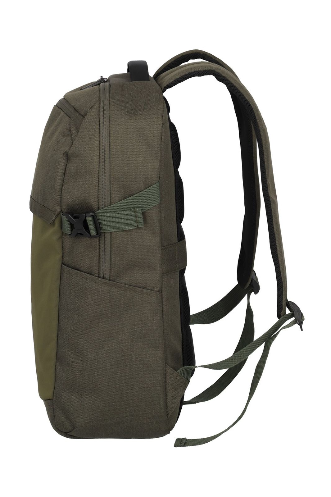 Travelite Pathway Backpack 17 liter | Daypack 96412 86 olijf groen zijkant recht