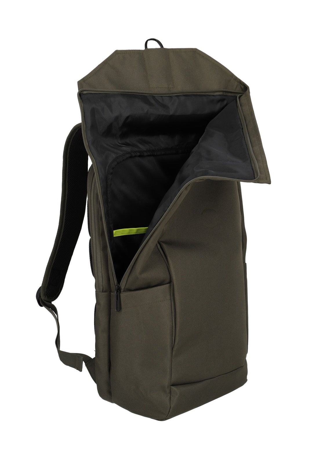 Travelite Pathway Backpack 24 liter | Laptoprugzak 96413 86 olijf groen binnenkant