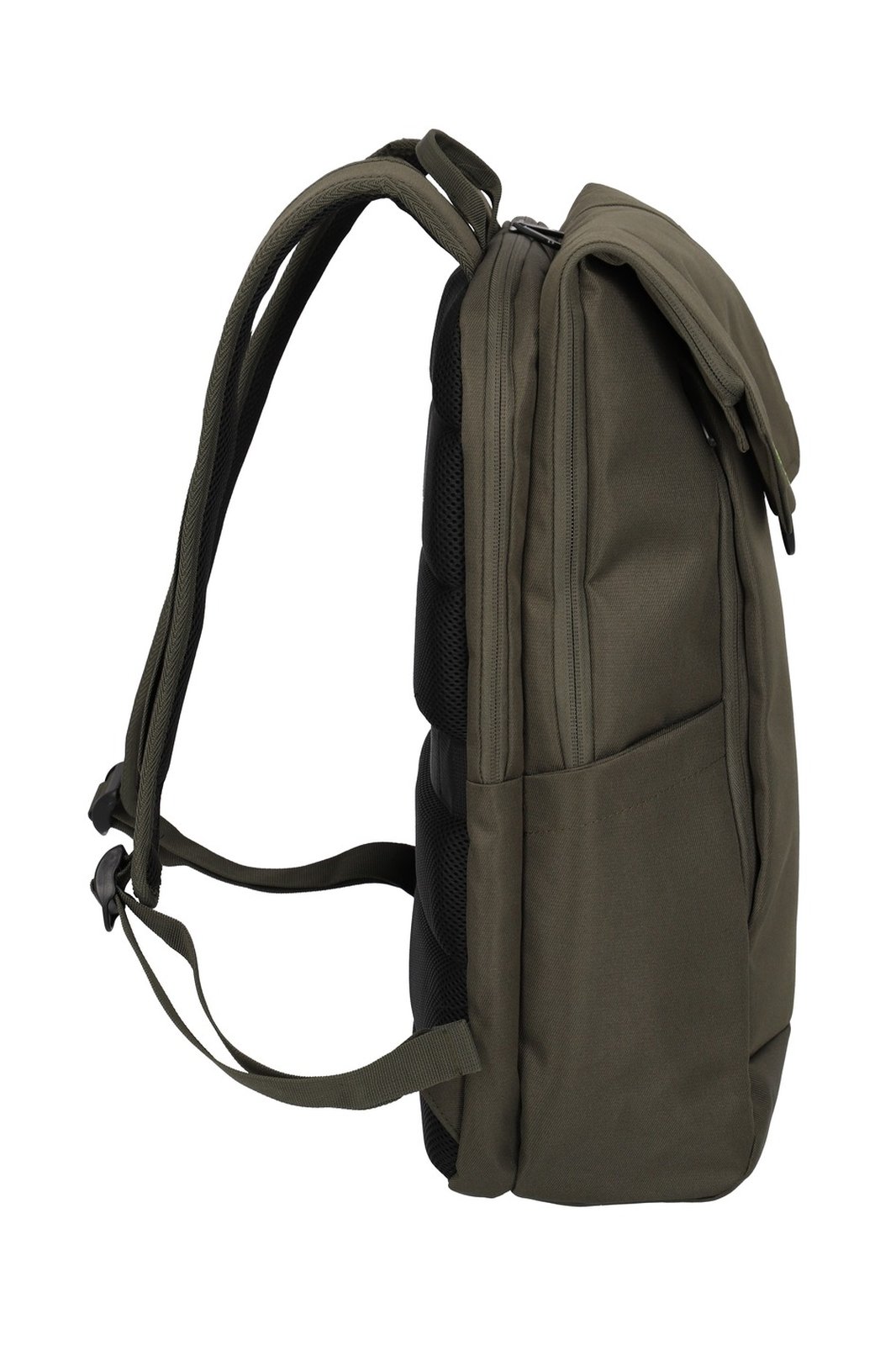 Travelite Pathway Backpack 24 liter | Laptoprugzak 96413 86 olijf groen zijkant rechts