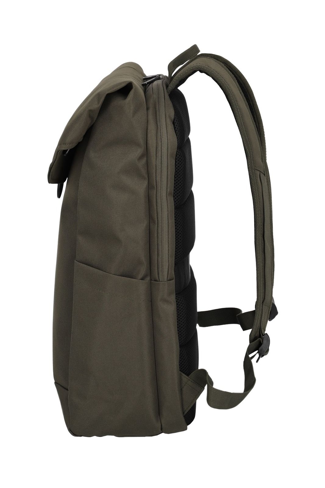Travelite Pathway Backpack 24 liter | Laptoprugzak 96413 86 olijf groen zijkant rechts