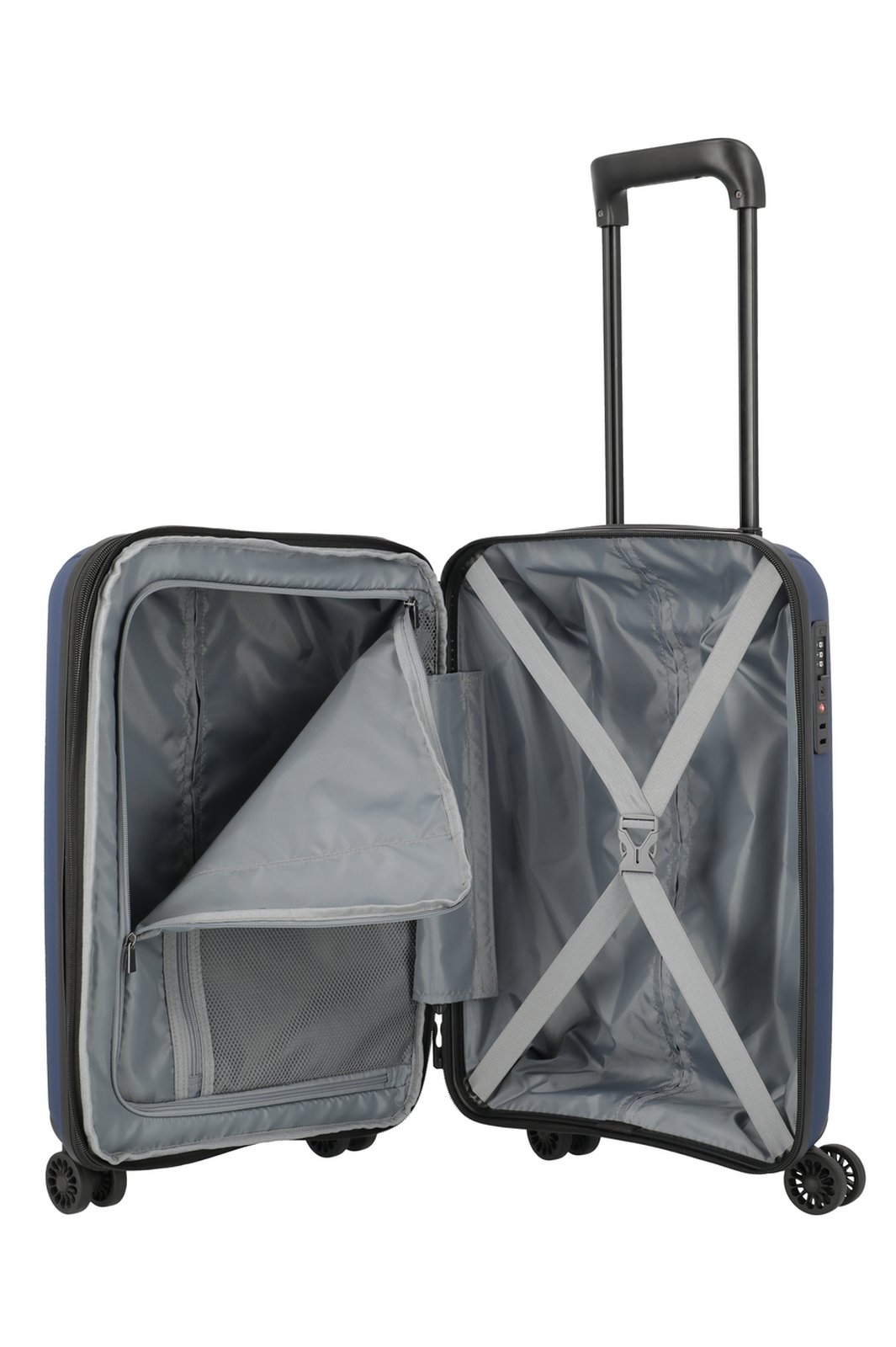 Travelite Skymate 4w Cabin Trolley 55 (handbagage koffer) 20 - Marine - Afbeelding 11